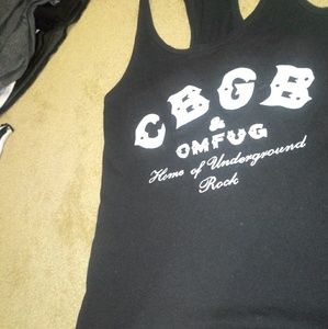 Black CBGB tank
